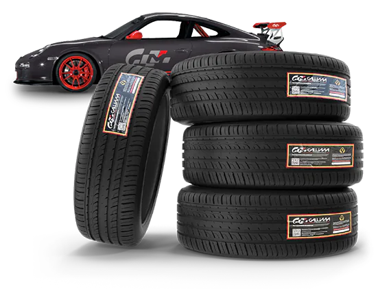 Car with premium tires from top brands