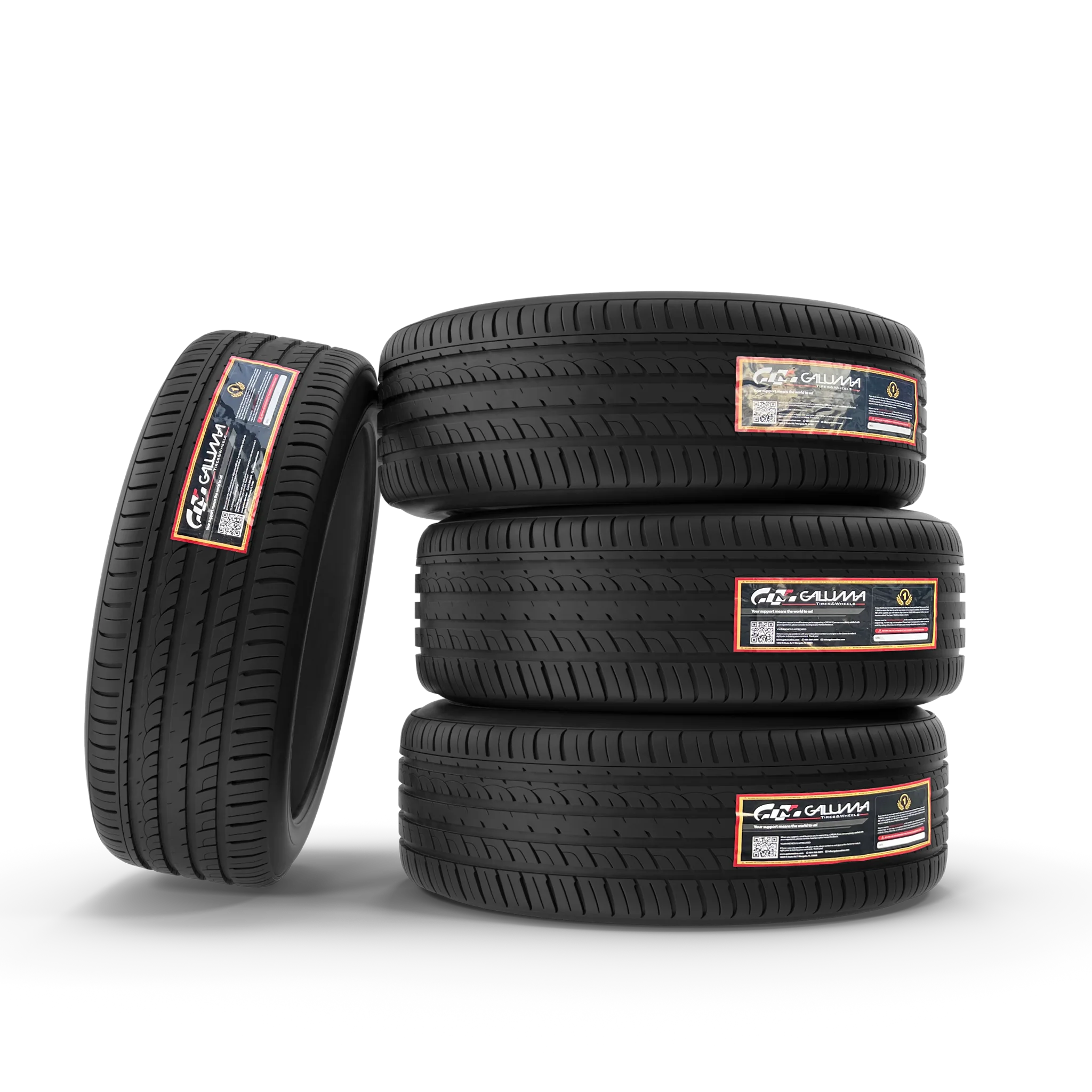 Car with premium tires from top brands