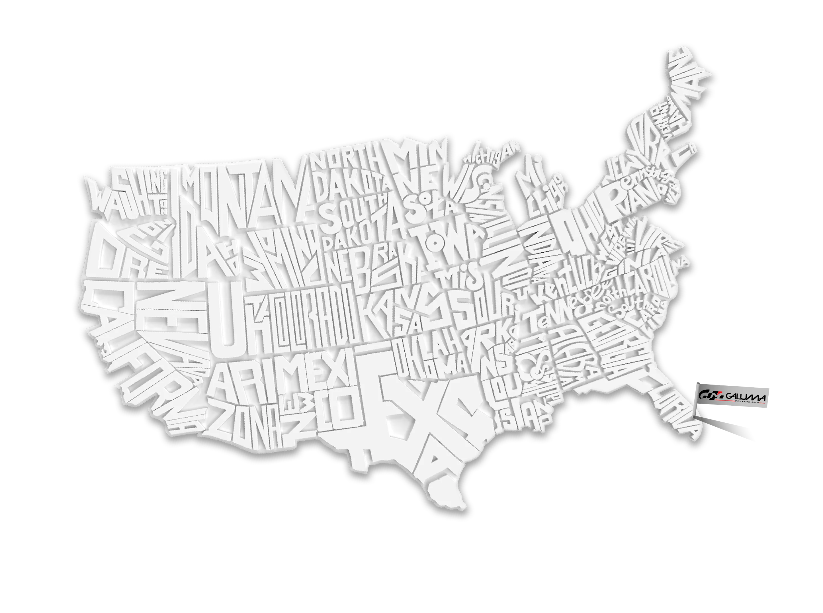 FedEx shipping coverage map