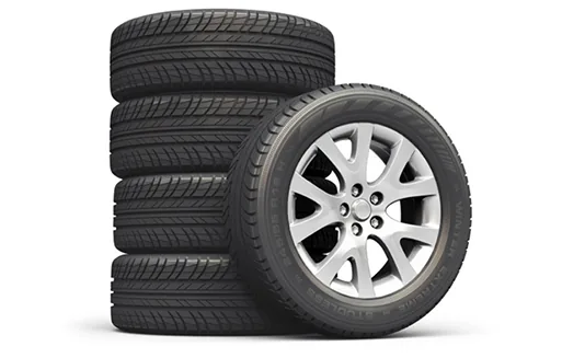 Tire Shipping Illustration