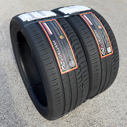 How to strap the tires like you receive them