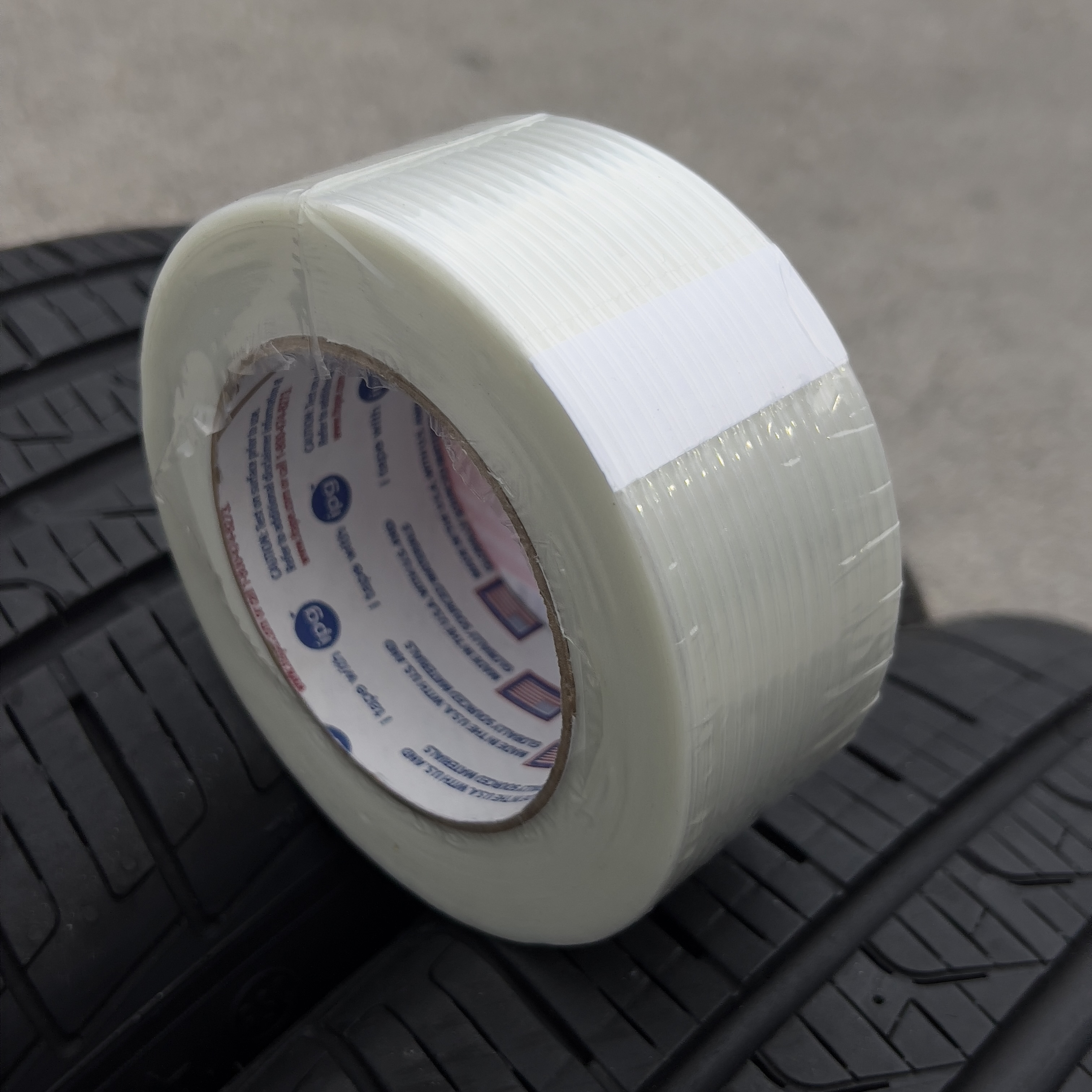 How to strap the tires like you receive them