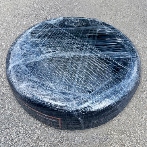 How to strap the tires like you receive them